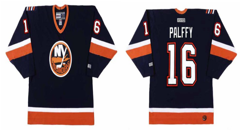 2019 Men New York Islanders #16 Palffy blue CCM NHL jersey